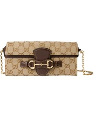 Gucci Portafoglio Con Catena Con Morsetto - Neutro