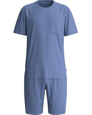 CALIDA Pigiama - Blu
