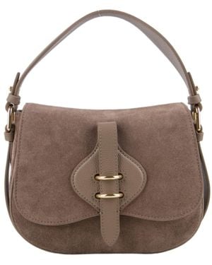 Coccinelle Borsa Mavery Suede - Marrone