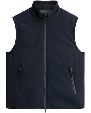 Woolrich Gilet Sailing Two Down - Blu