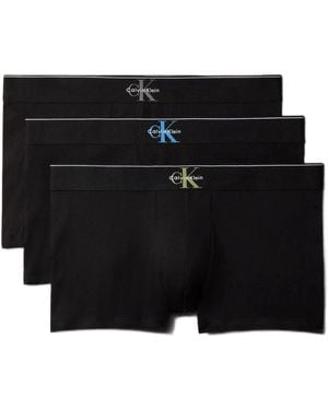Calvin Klein Trunk 3Pk - Nero