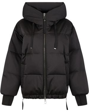 DUNO Piumino Corto Oversize - Nero