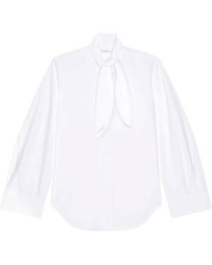 Givenchy Camicia Piccolo Fiocco - Bianco
