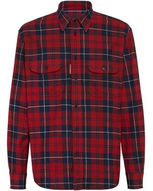 DSquared² Canadian Vintage Shirt - Rosso