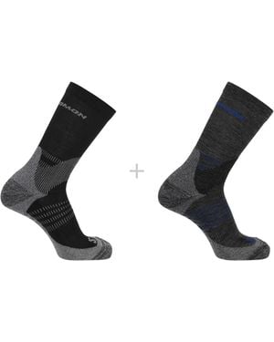 Salomon X Ultra Access Crew 2-Pack - Nero