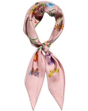Gucci Foulard A Rombo - Bianco