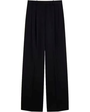 Givenchy Pantaloni Doppi Pieghe - Blu