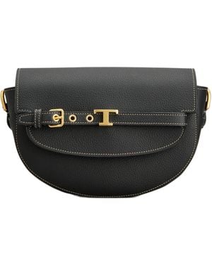 Tod's Tim Tracollina Tonda Mini - Nero