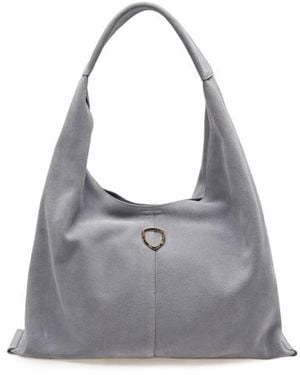 Blauer Leather Tote Bag - Grigio