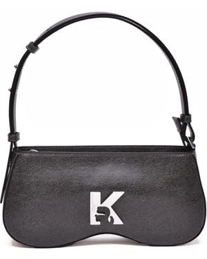 Karl Lagerfeld Borsa A Spalla Antracite K - Nero