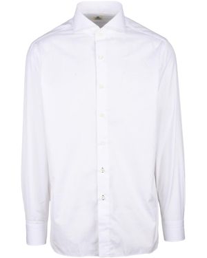 Luigi Borrelli Napoli Camicia - Weiß