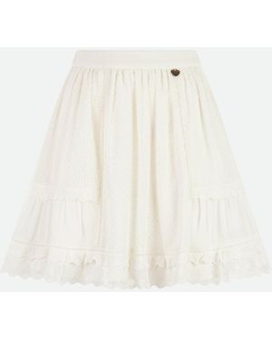 Twinset Gonna A Ruota Bianca - Bianco