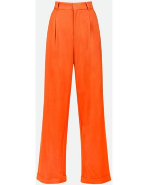 WEILI ZHENG Palazzo-Hose - Orange