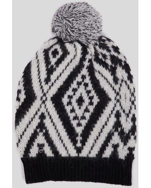 Twinset Berretto Con Pompon - Grigio