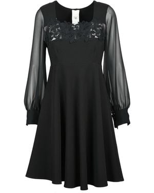 MILVA MI Abito Donna - Nero