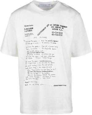 Department 5 Tshirt - Bianco