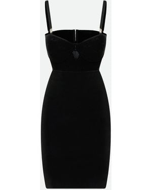 Pinko Schwarz Minikleid Von