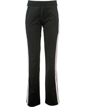 Moschino Pantaloni Sportivi A Zampa Neri - Nero