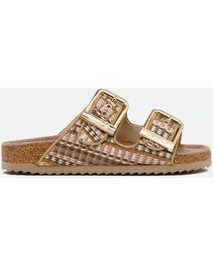 Colors Of California Sandalo Rafia Multicolore Con