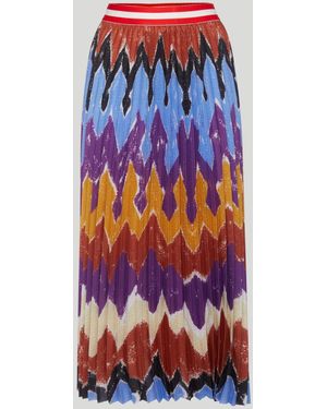 Stella Jean Gemusterter Rock - Weiß