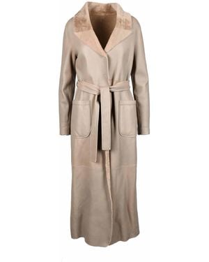 Myskin Cappotto Pelle - Neutro
