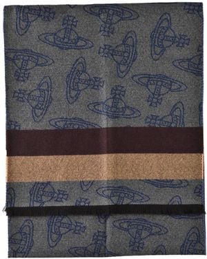 Vivienne Westwood Sciarpa Logata - Marrone