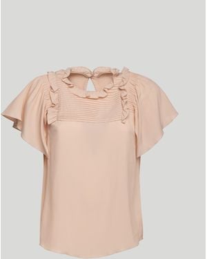 Twinset Blusa Rosa Antico Chiffon - Neutro