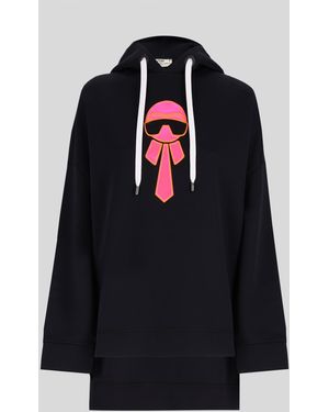 Fendi Karlito Straight Leg Hose - Schwarz