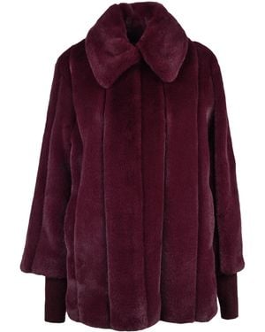 Patrizia Pepe Ecopelliccia Bordeaux - Lila