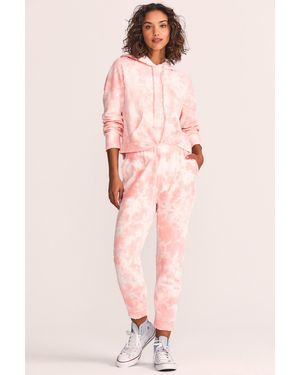 LoveShackFancy Blex Jogger Sweatpants - Pink