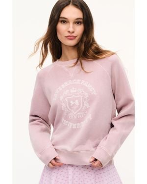 LoveShackFancy Lsf College Sweatshirt For - Pink