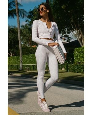 LoveShackFancy Kimi Bow Print Legging For - Green