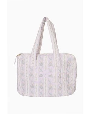 LoveShackFancy Aja Cotton Tote Bag For - Multicolor