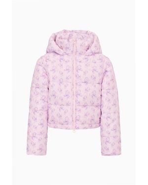 LoveShackFancy Moore Puffer Jacket For - Pink