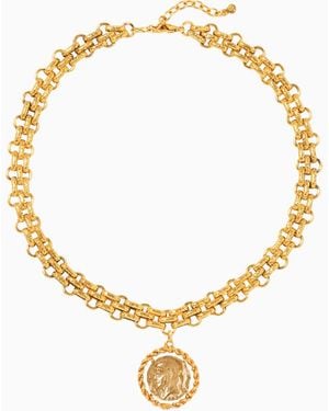 LoveShackFancy Jennifer Behr Augusta Necklace For - Metallic