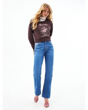LoveShackFancy Wrangler X Cowboy Cut For - Blue
