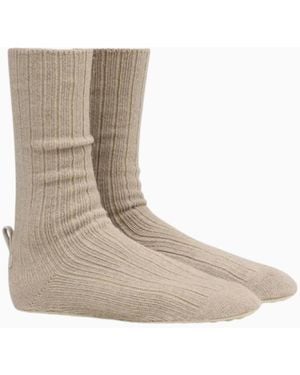 LoveShackFancy Brave Pudding Cashmere Sock Shoe For - Natural