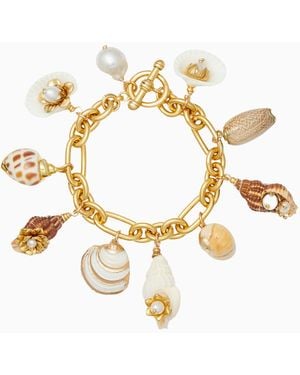 LoveShackFancy Brinker+Eliza Treasure Trove Bracelet For - Metallic