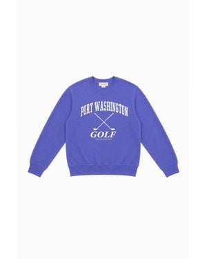LoveShackFancy First Port Port Washington Golf Pullover For - Blue