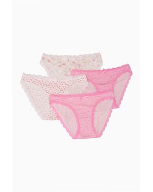 LoveShackFancy Slumber Panty Set For - Pink