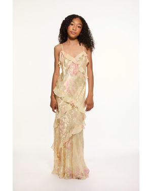 LoveShackFancy Mini Rialto Summer Heirloom Print Dress For - Natural