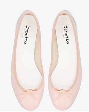 LoveShackFancy Cendrillon Ballerina Flat By Repetto For - White