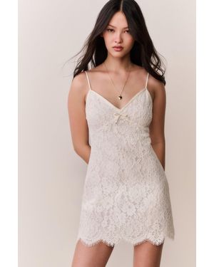 LoveShackFancy Petaline Lace Mini Dress For - Multicolor