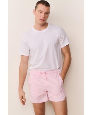 LoveShackFancy Mr Fancy Kai Swim Shorts For - Pink