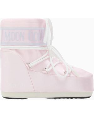 LoveShackFancy Moon Boot Icon Low Rose Pearly Boots For - Pink