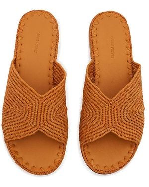 LoveShackFancy Carrie Forbes Salon Sandals For - Brown
