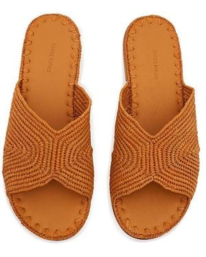 LoveShackFancy Carrie Forbes Salon Sandals For - Brown