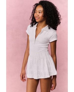 LoveShackFancy Tween Courtley Eyelet Active Dress For - Multicolor