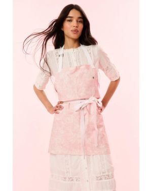 LoveShackFancy X Hedley & Bennett Apron For - Pink