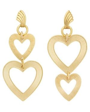 LoveShackFancy Brinker+Eliza Lover Earrings For - White